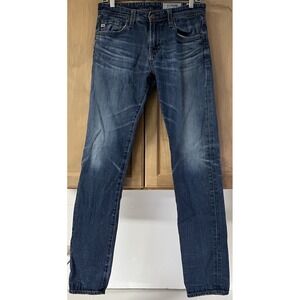 AG Adriano Goldschmied AG-ED Denim Jeans‎ 30R Medium Blue Cotton Blend Womens